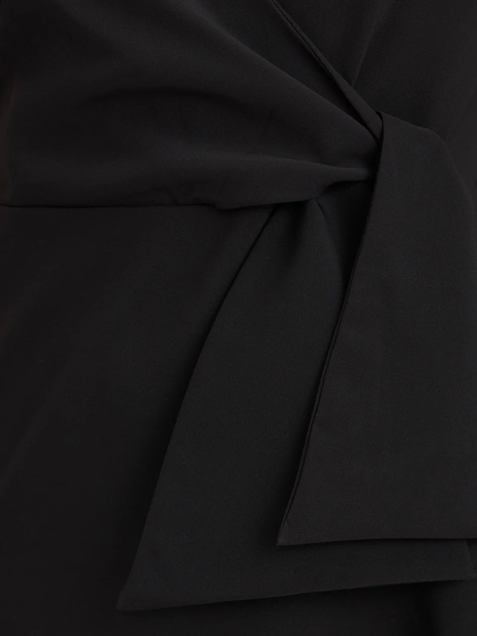 FRONT TIE MAXI DRESS