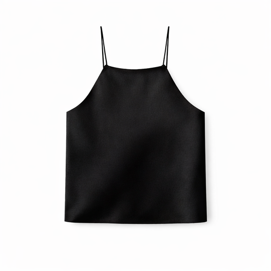 HALTER TOP WITH STRIPS