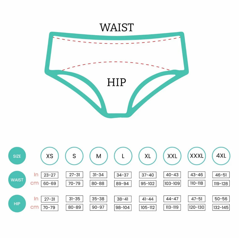 Fendy. Reusable Period Panty (Maroon)