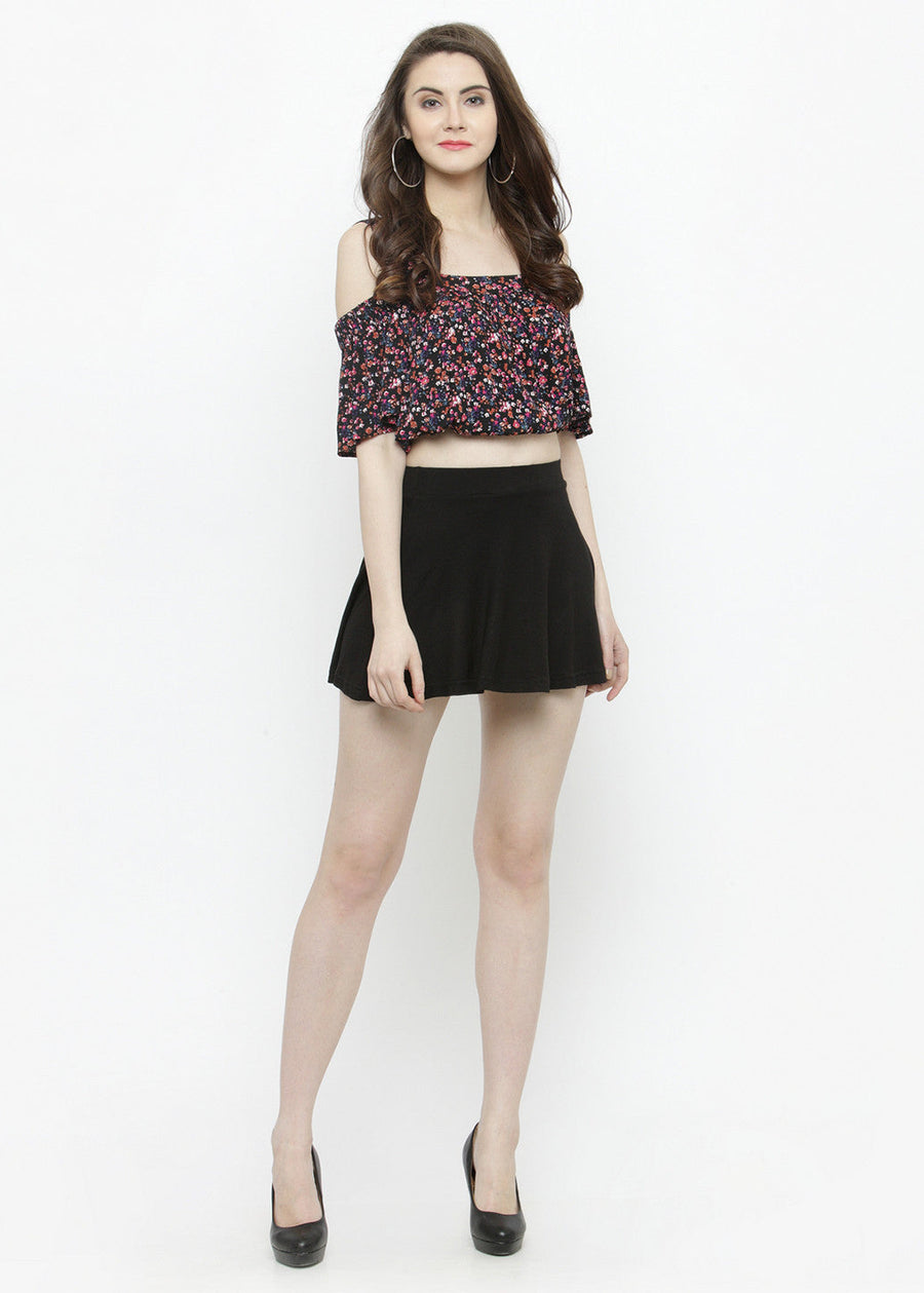 STRUCTURED MINI SKIRT