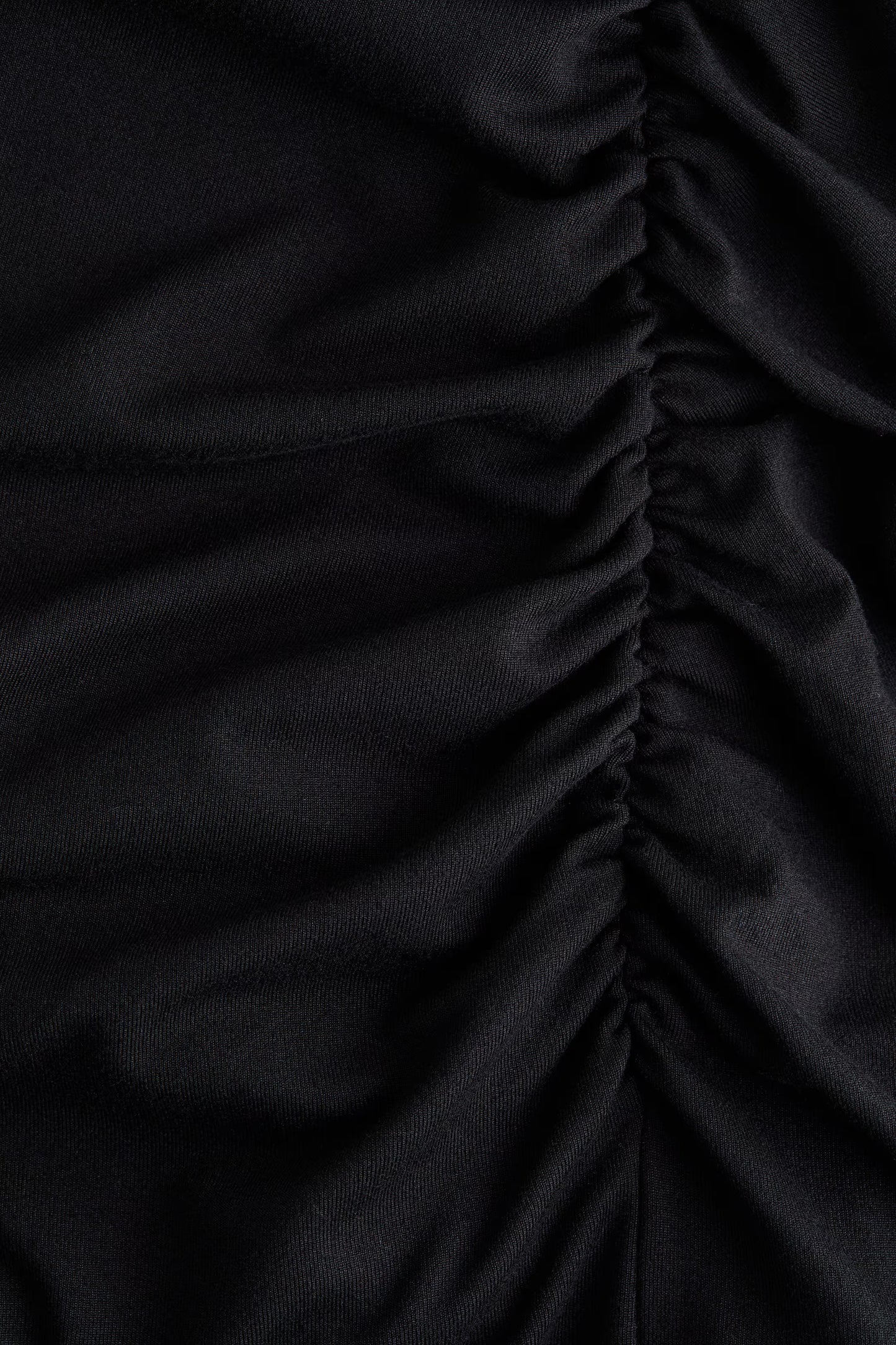 GATHERED ONE SHOULDER DRESS