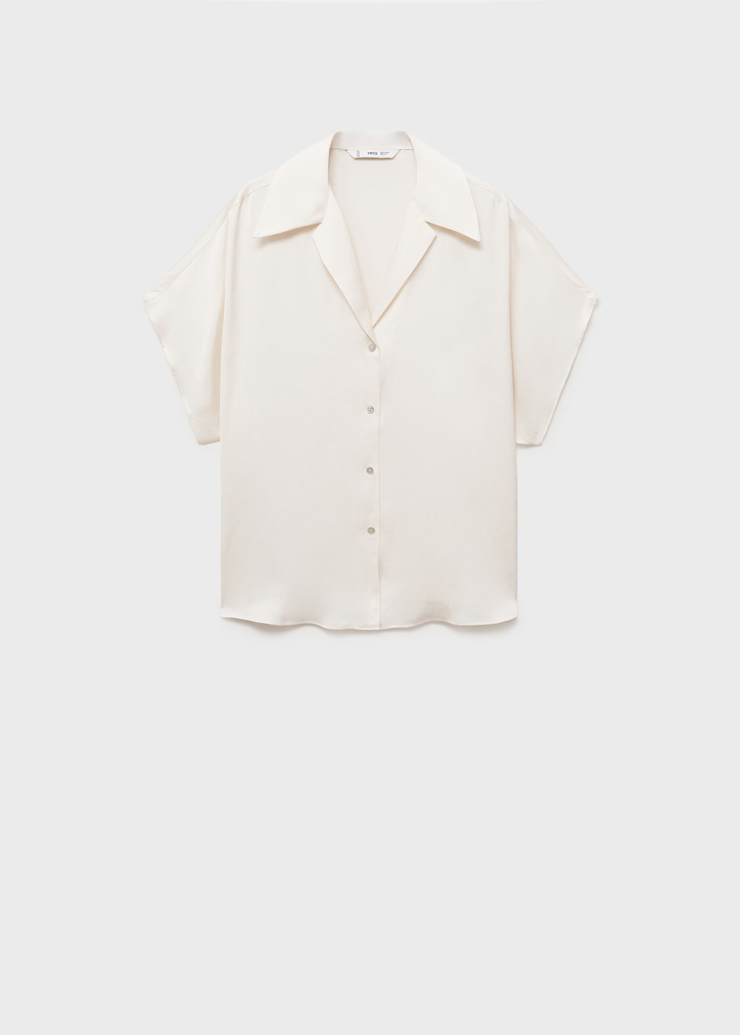 SATIN SHORT SLEEVE SHIRT