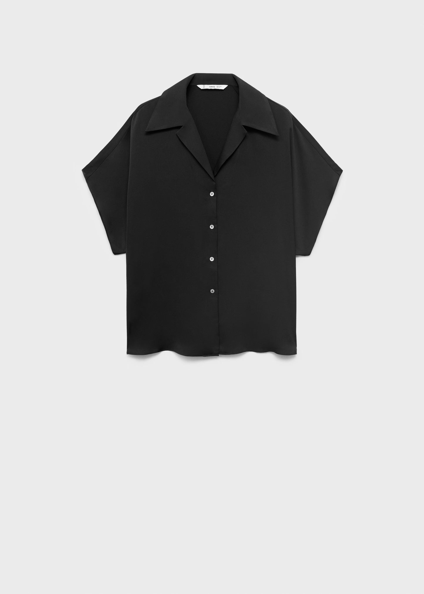 SATIN SHORT SLEEVE SHIRT