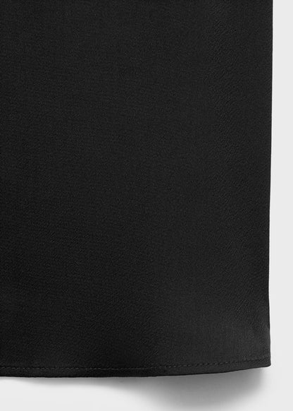 SATIN SHORT SLEEVE SHIRT