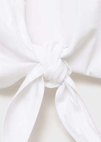 CROP TOP WITH BOW ON  BACK