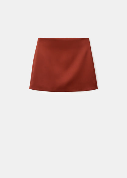 SOLID MINI SKIRT