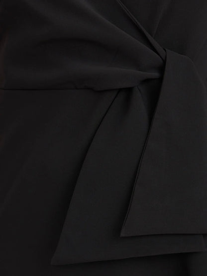 FRONT TIE MAXI DRESS