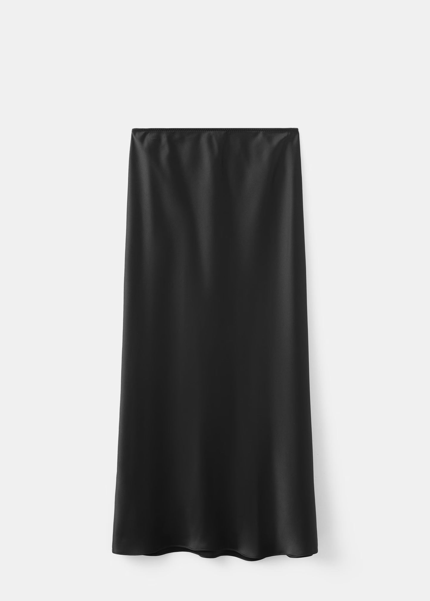 SATIN LONG SKIRT