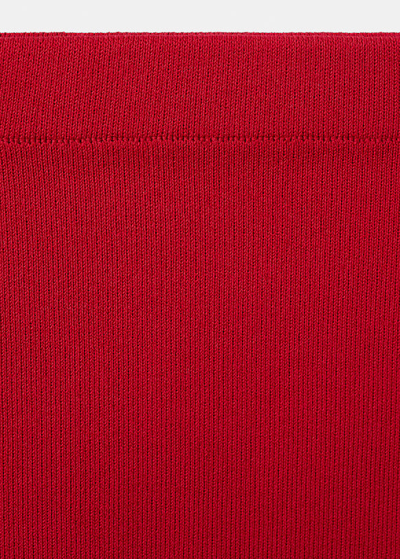 SHORT KNITTED SKIRT