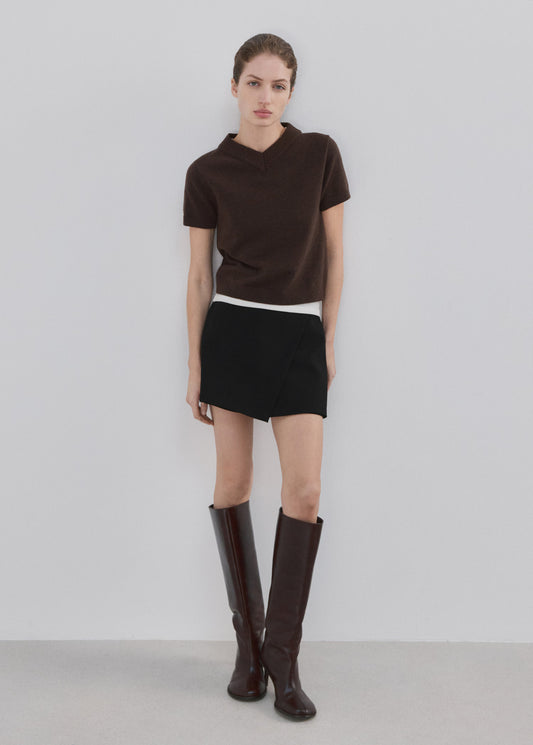WRAPPED SKORT