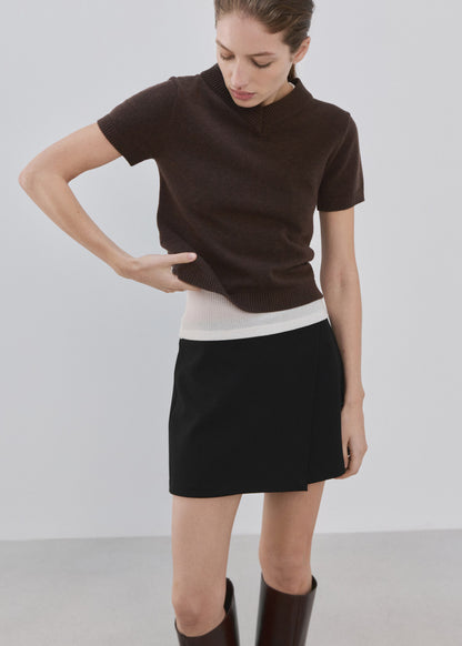 WRAPPED SKORT