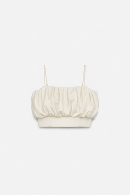 STRAPPY BALLOON TOP