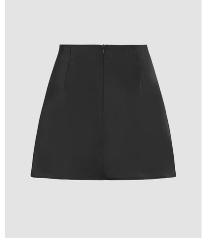 SOLID MINI SKIRT