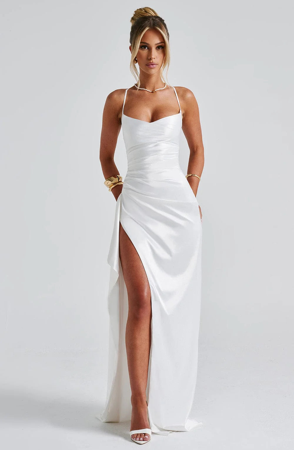 HELEN MAXI DRESS — SIGNATURE