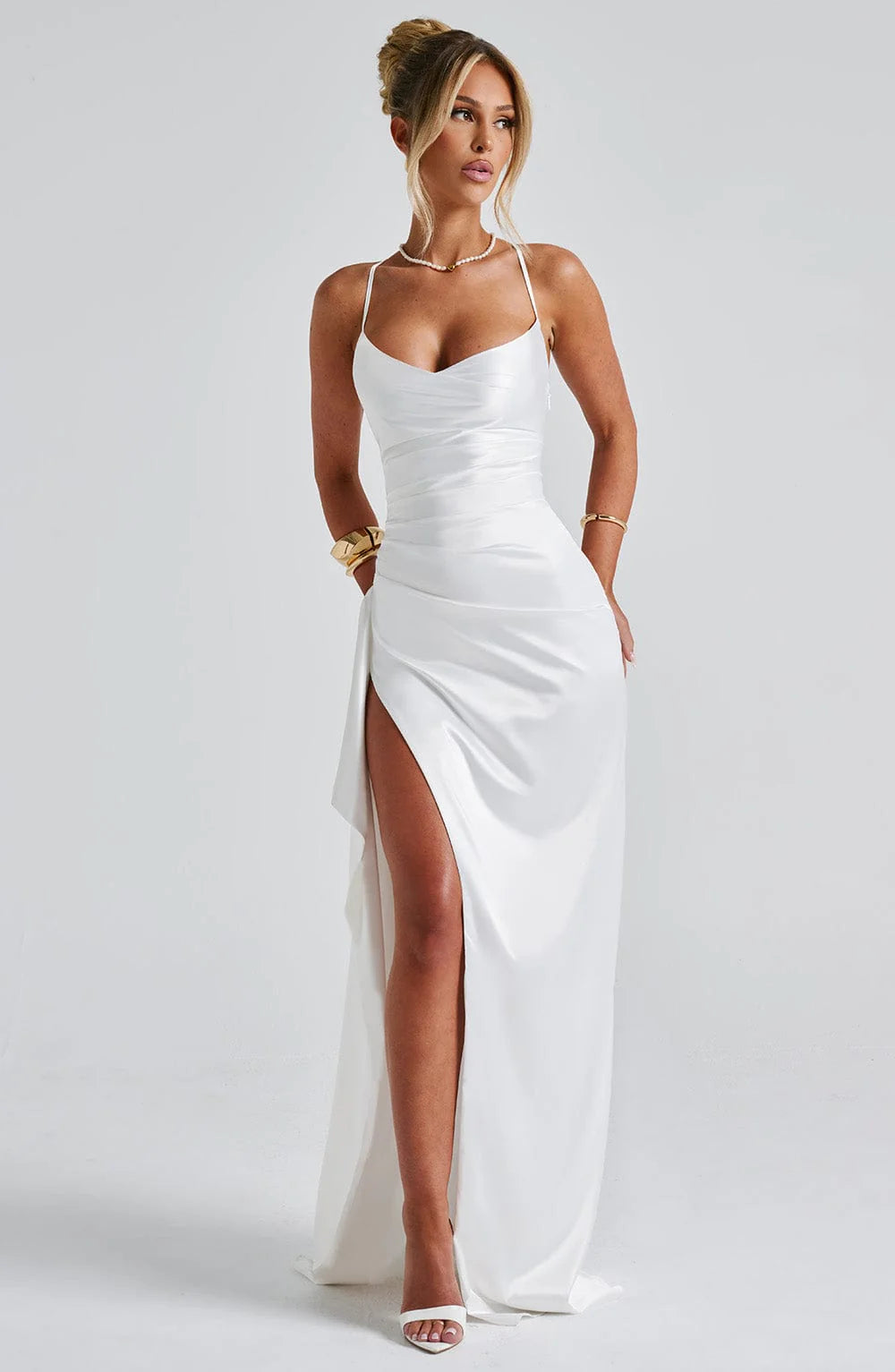 HELEN MAXI DRESS — SIGNATURE