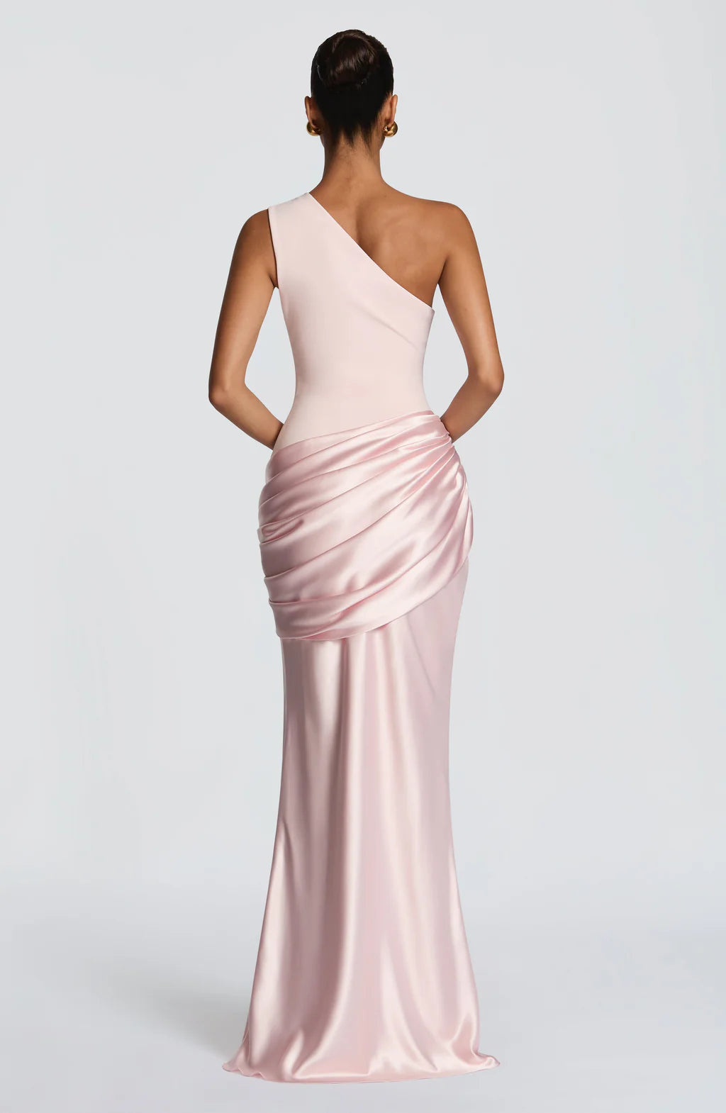 SATIN MAXI DRESS