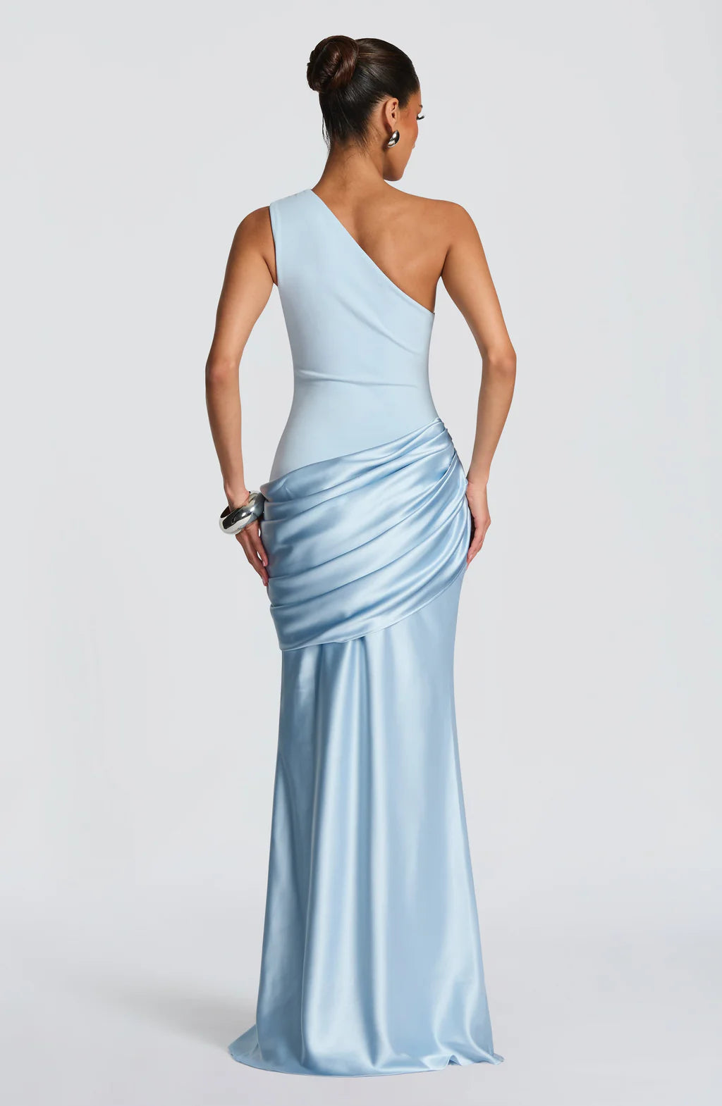 SATIN MAXI DRESS