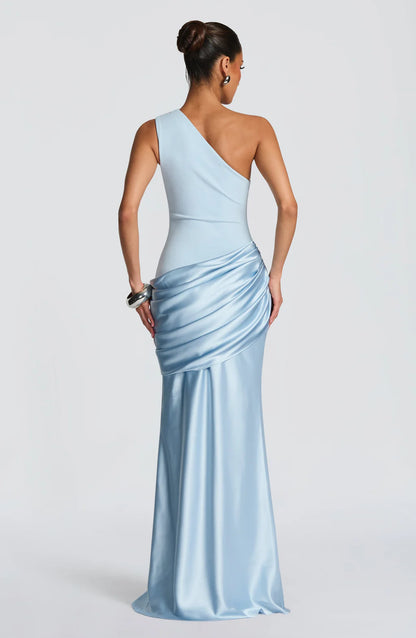 SATIN MAXI DRESS