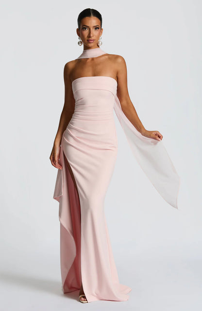OFF-SHOULDER MAXI DRESS
